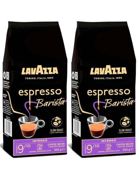 Lavazza Espresso Barista  Intenso en Grano 2 bolsas de 500 gr
