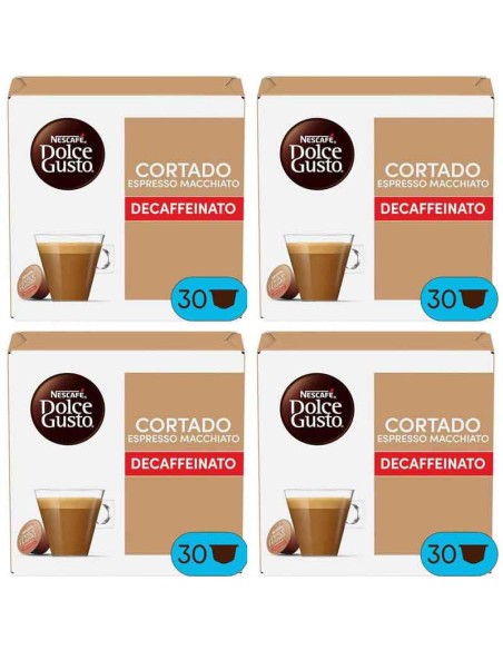 Cortado descafeinado  Magnum 120 cápsulas Originales