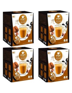 Café con leche cremoso: 64 cápsulas compatibles Dolce Gusto