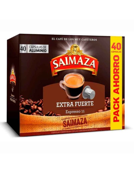 Extra Fuerte Saimaza 40 cápsulas de aluminio