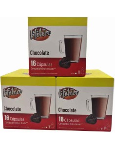 Chocolate Kfetea: Cápsulas Compatibles Dolce Gusto