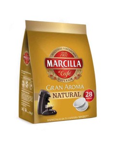5 Unidades de Café NATURAL Marcilla, 28 monodosis SENSEO 2