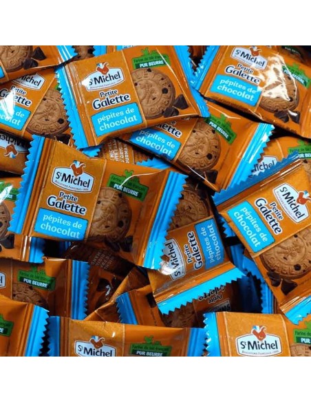 Galletas St Michel con chocolate - Caja de 200 unidades (700g)