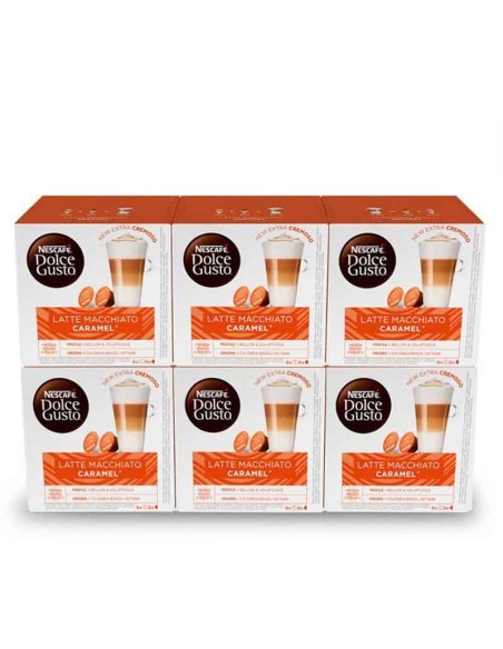 Latte Macchiato Caramel Pack 48 cápsulas Dolce Gusto