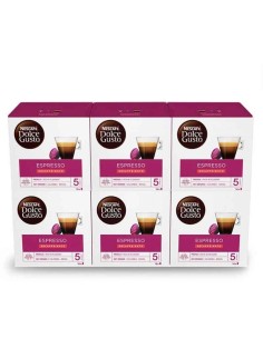 Descafeinado Cafe Lungo 6 cajas de 16 cápsulas Dolce Gusto