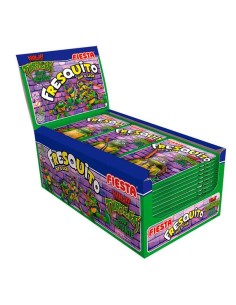 Fresquito Pintalenguas   Ninja Turtles  40 sobres de 17 gr  Fiesta