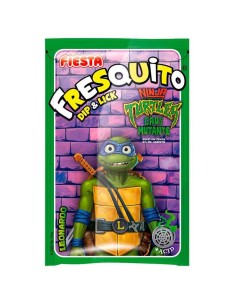 Fresquito Pintalenguas   Ninja Turtles  40 sobres de 17 gr  Fiesta 2