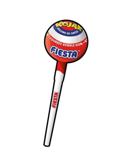 Kojak Cereza: 20 Unidades de Caramelos con Sorpresa de Chicle