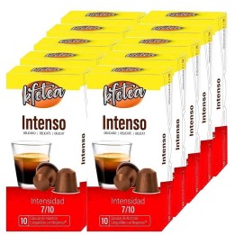 Intenso Nespresso 100 capsulas marca Kfetea