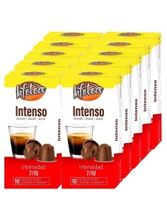 Intenso Nespresso 100 capsulas marca Kfetea