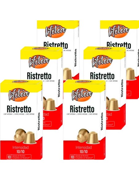 Kfetea Ristretto compatibles Nespresso 60 capsulas Kfetea