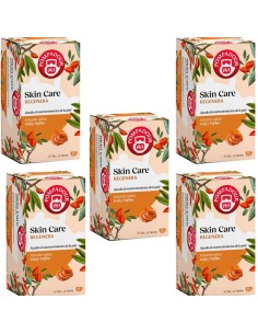 5 Cajas Skin Care Regenera Pompadour 15 infusiones Fuente de Zinc