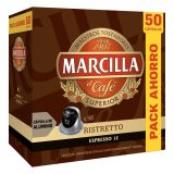 Ristretto Marcilla 50 cápsulas de aluminio compatibles con Nespresso