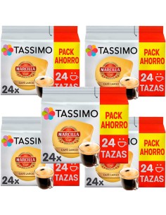 Marcilla Tassimo Café Largo  5 cajas de 24 Tdisk cada una