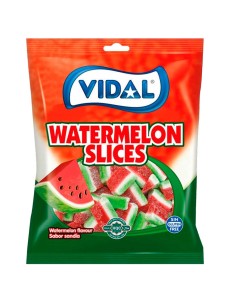 Tajadas Sandia  Vidal  90 gramos caja 14 unidades 2