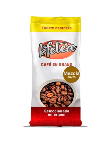 Kfetea Café Mezcla en Grano ideal para bares en bolsa de 1 Kilo
