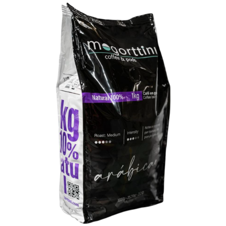 Selección de arábicas Mogorttini espresso calidad superior en bolsa de un kilo