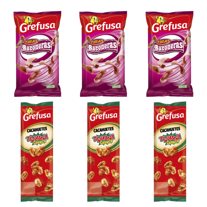 Picoteo Mix - Pack Ahorro de Snacks Variados  24 paquetes