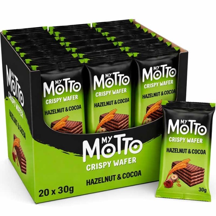 Caja de 28 Sticks con Relleno de Cacahuete 110gr