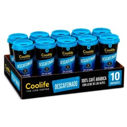 10 Café descafeinado  Coolife 230 ml RTD
