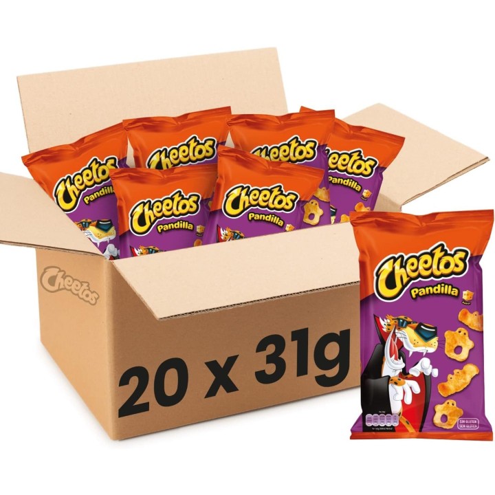 Cheetos pandilla 20 bolsas de 31 gr. Matutano