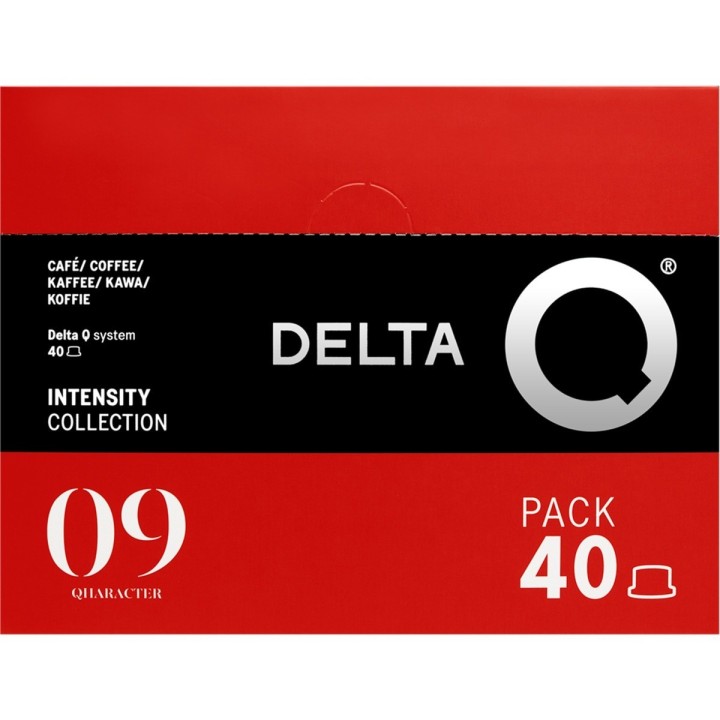 Pack XL Qharacter, espresso intensidad 9, 40 cápsulas D