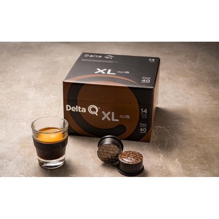 Pack XL Epiq, Espresso intensidad 14, 40 cápsulas Delta