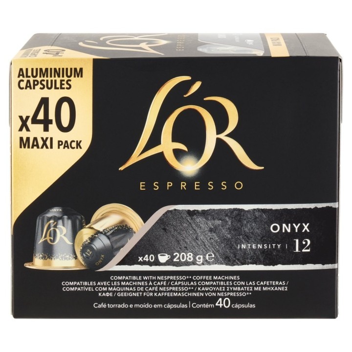 Onyx L'OR 40 Cápsulas Nespresso®