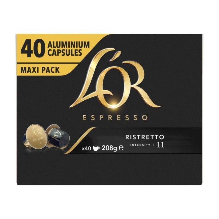 Ristretto L'OR 40 Cápsulas Nespresso®