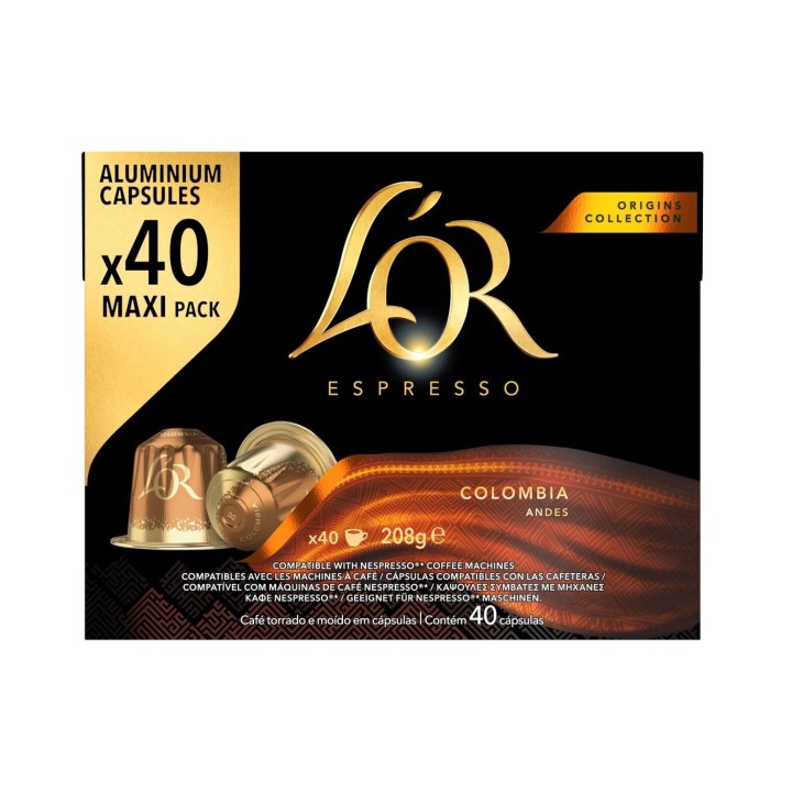 Colombia Andes LOR 40 Cápsulas Nespresso®