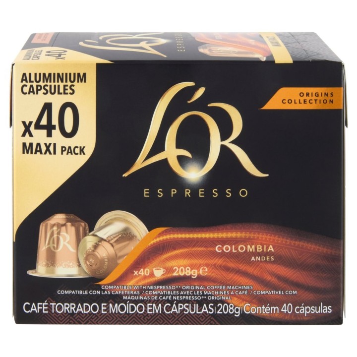 Colombia Andes LOR 40 Cápsulas Nespresso®