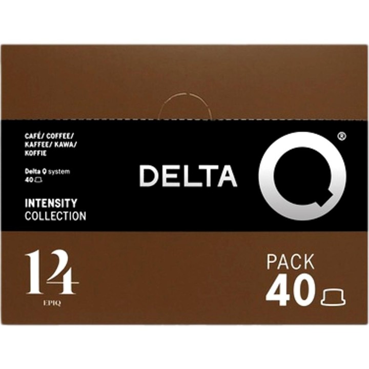 Pack XL Epiq, Espresso intensidad 14, 40 cápsulas Delta