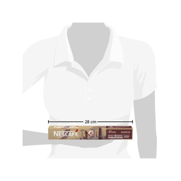 Africas Ristretto Nescafé. 120 cápsulas Nespresso®