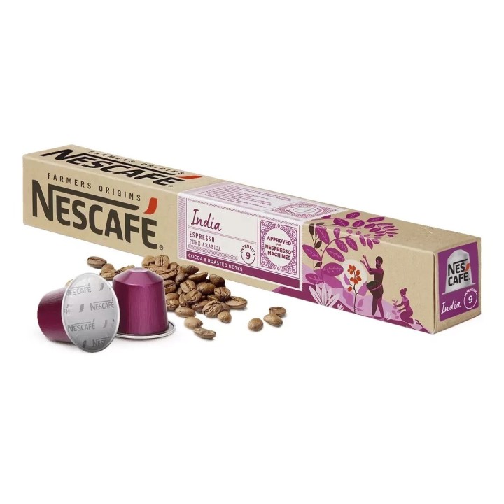India Espresso Nescafé. 120 cápsulas Nespresso®