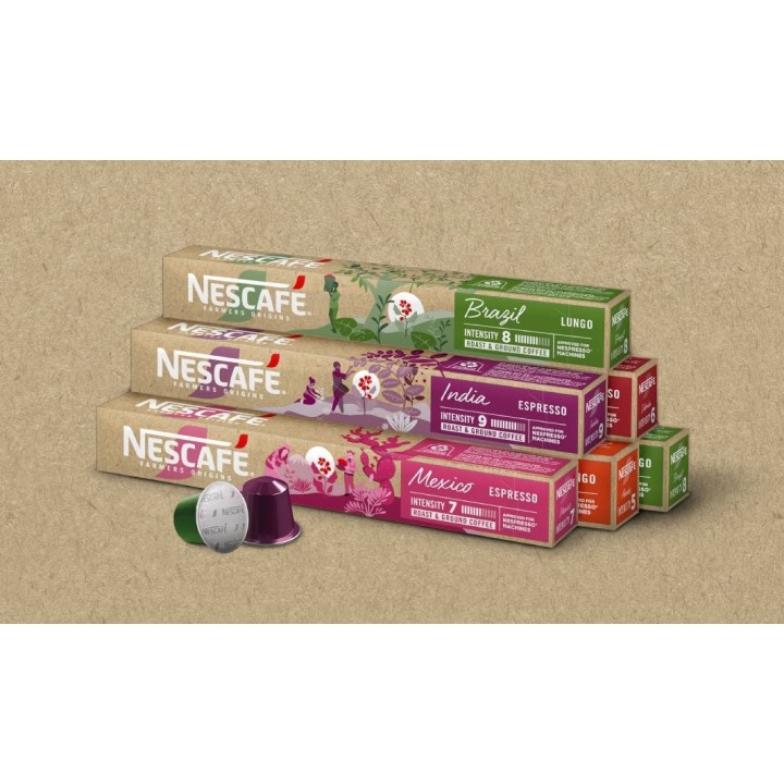 Brazil Lungo Nescafé. 120 cápsulas Nespresso®