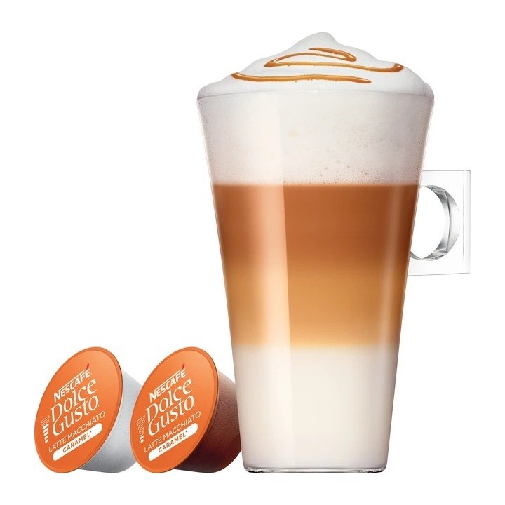 Latte Macchiato Caramel 3 caja 48 cápsulas Dolce Gusto®