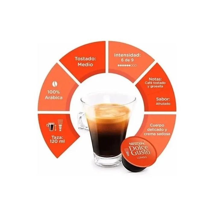 Café Lungo 48 cápsulas Dolce Gusto®