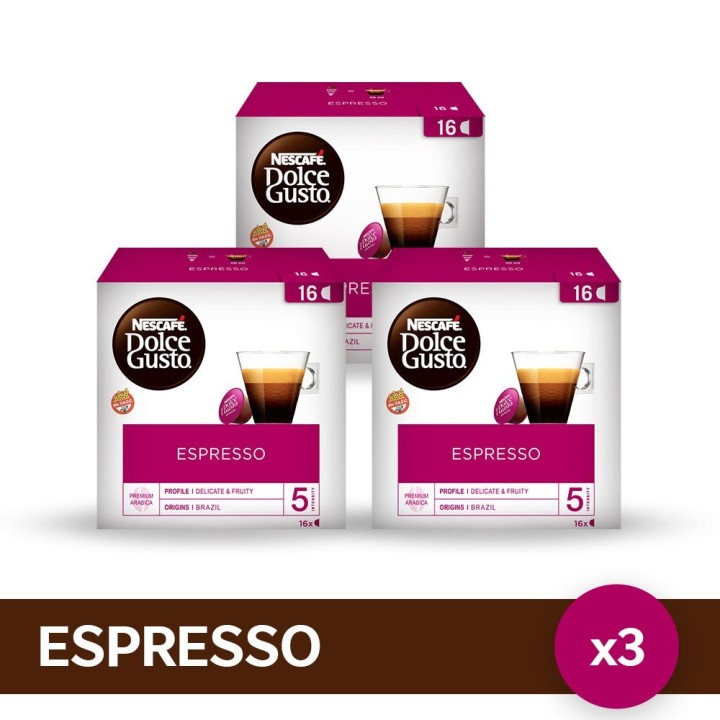 Café Espresso Arabica 48 cápsulas Dolce Gusto®