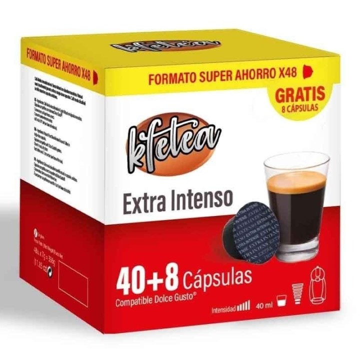 Extra Intenso Kfetea 48 cápsulas Dolce Gusto®