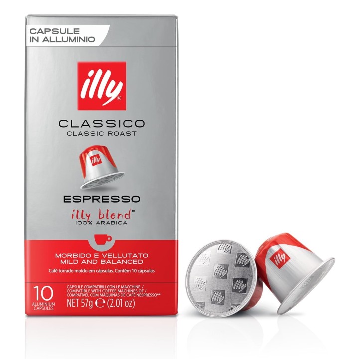 Master Classico espresso illy 100 cápsulas Nespresso®
