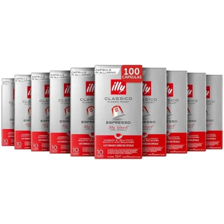 Master Classico espresso illy 100 cápsulas Nespresso®