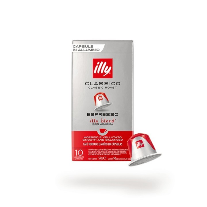Master Classico espresso illy 100 cápsulas Nespresso®