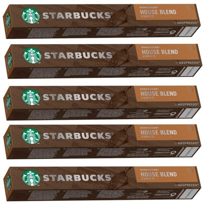 Master House Blend Starbucks, 120 cápsulas Nespresso®