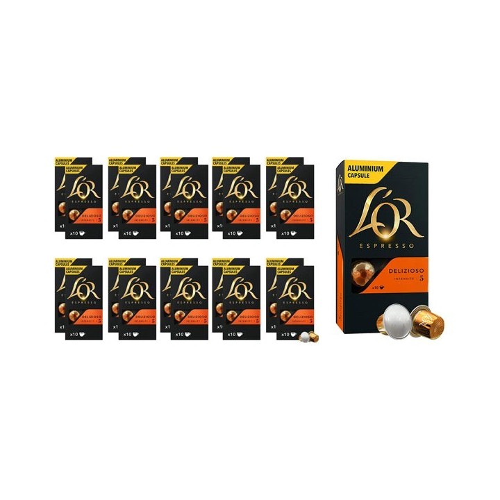 Delizioso L'or 20 cajas 200 cápsulas Nespresso®