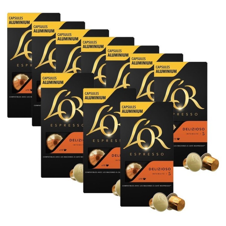 Delizioso L'or 20 cajas 200 cápsulas Nespresso®