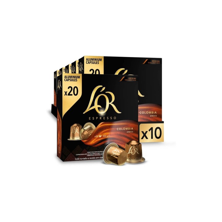 Colombia L'or 200 cápsulas Nespresso®