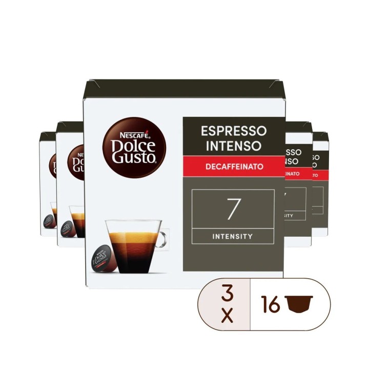 Descafeinado Espresso Intenso 48 cápsulas Dolce Gusto®
