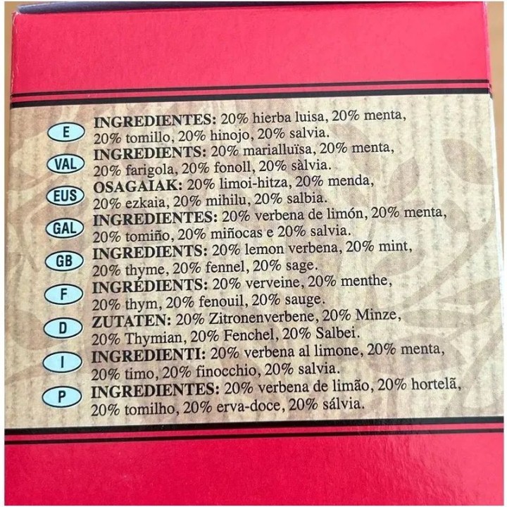 Infusión HERBERET, de herbero Herbes l'Alcoia – Pack Ahorro