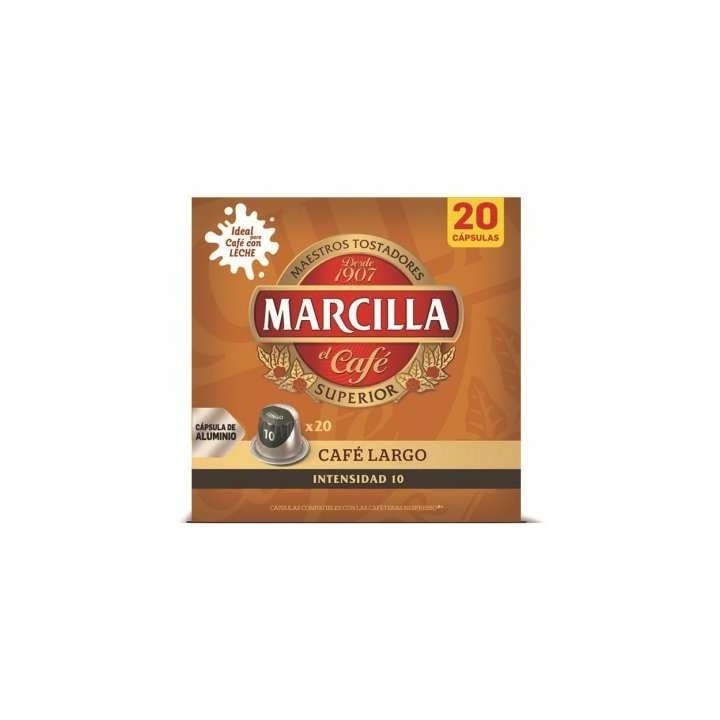Café Largo Marcilla 10 cajas d 20 cápsulas Nespresso®