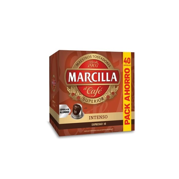 Intenso Marcilla 5 cajas de 40 cápsulas Nespresso®